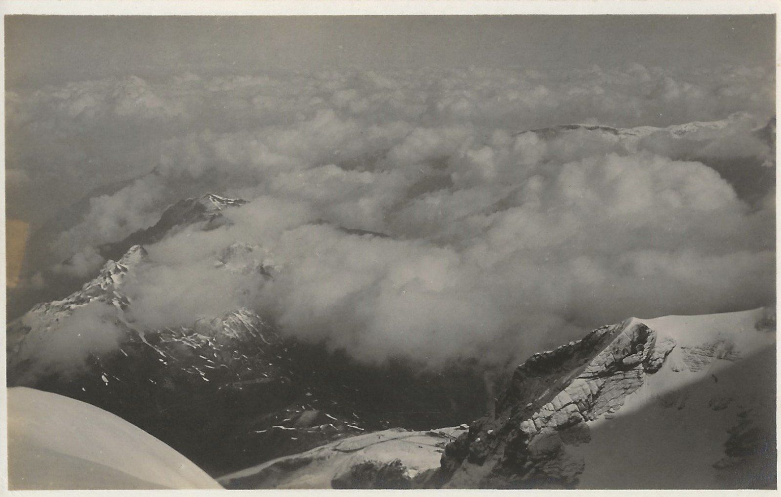 Ansichtskarten: Vintage Gaberell, Jungfraujoch, Scheidegg – Gebraucht aus Frauenfeld von Merk52