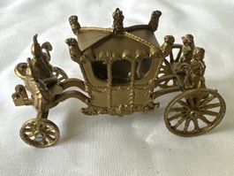 Goldene Modell - Kutsche, Made in England, Crescent