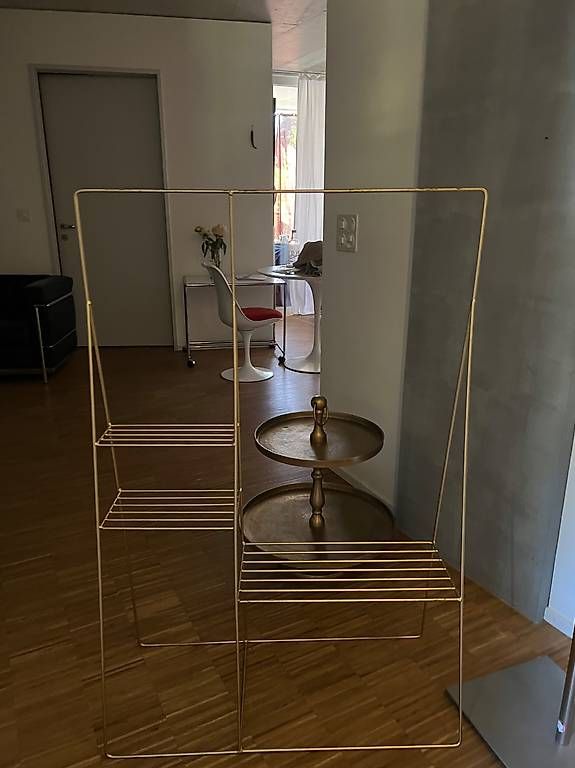Garderobe: Messing Regal und oder Kleiderständer – Gebraucht aus Zürich von Samoo01