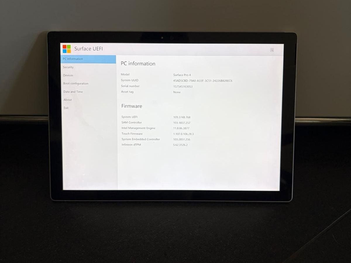 Microsoft Notebook: Microsoft Surface Pro (Model 1724) – Difettoso da Subingen venduto da Rsteiner
