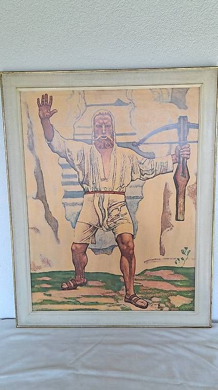 Gemälde: Wilhelm Tell von Hodler – Gebraucht aus Balsthal von Pdinu