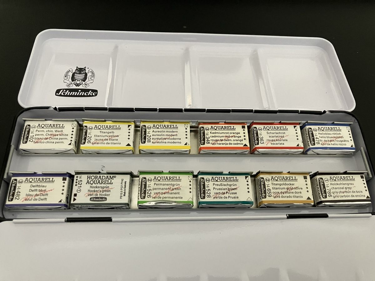Farben: Aquarell Set Schmincke Horadam – Neu und originalverpackt aus zollikon von  1