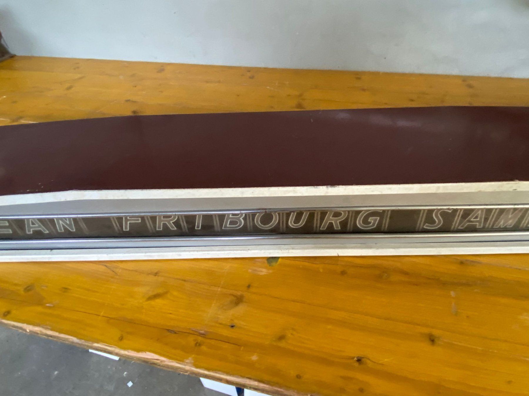 Tutte le decorazioni: 2 antike Laufschriften mit Licht – Usato da Köniz venduto da Vintagetoys 2