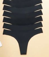6x Nahtlose Low-Rise Slips--String-Unterwäsche- Grösse M