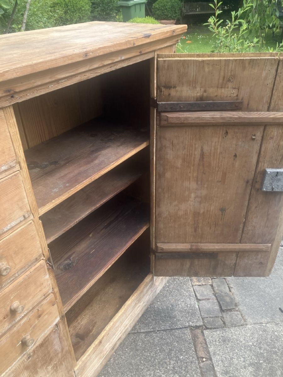 Cassettiere: Altes/antikes Apothekerbuffet/Kommode aus Holz – Usato da Langnau am Albis venduto da Dom72 6
