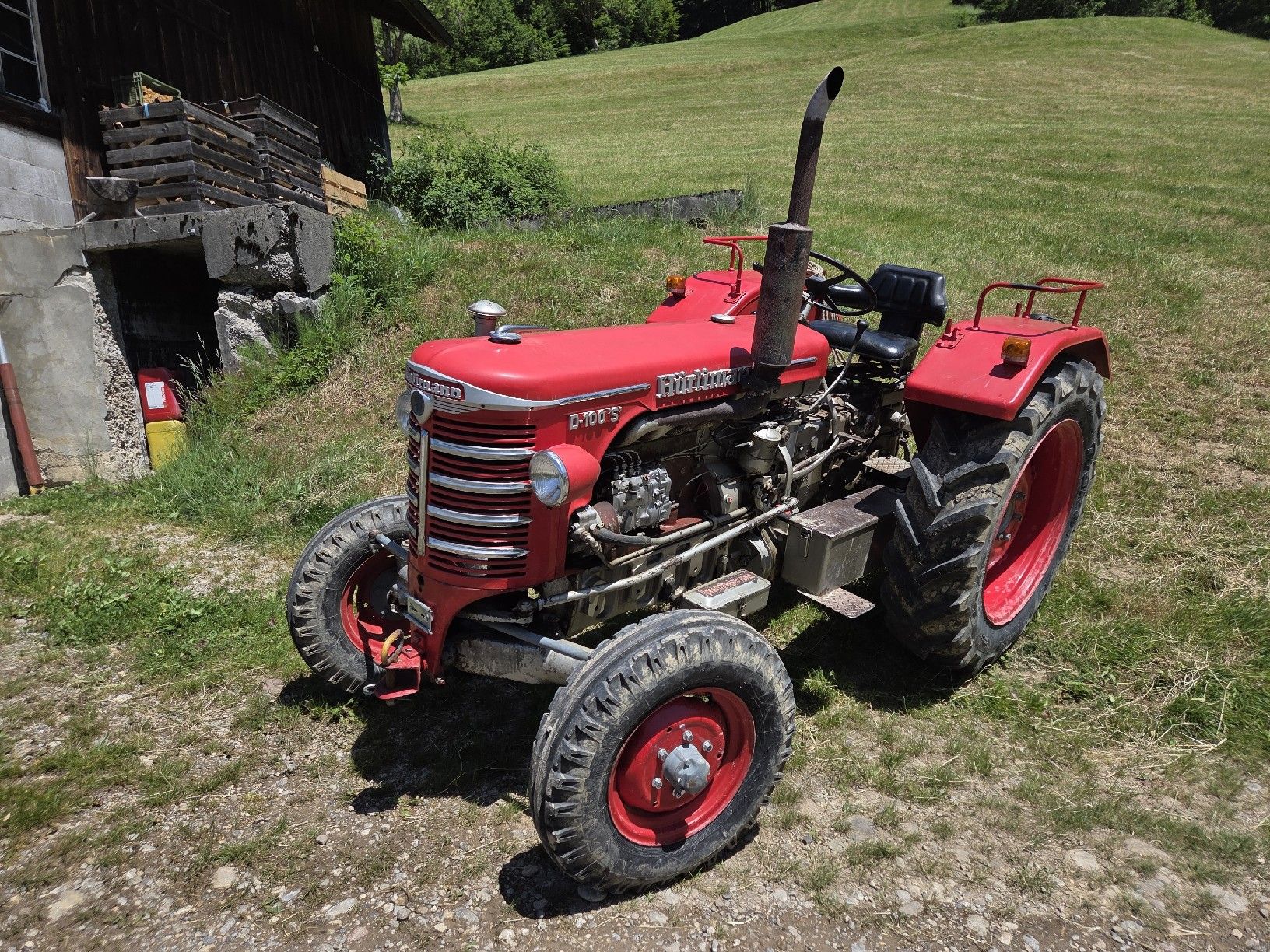 Hürlimann Trattori: Hürlimann D 100 – Usato da Fehraltorf venduto da schsim82