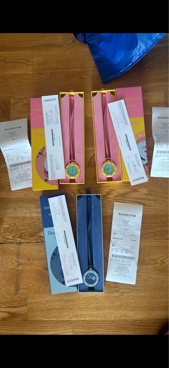Audemars Piguet Uhren: Audemars Piguet & Swatch LAN BA + 2x OTG ROZ PACK – Neu und originalverpackt aus Bern von alekswhite 2