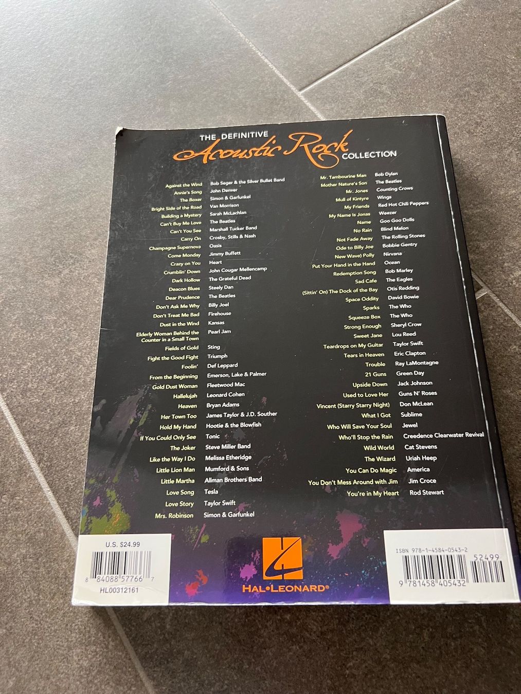 Instruments de musique: Songbook Acoustic Rock🎶🎵 – D'occasion à Glattpark(Opfikon) par ste_n99y 1