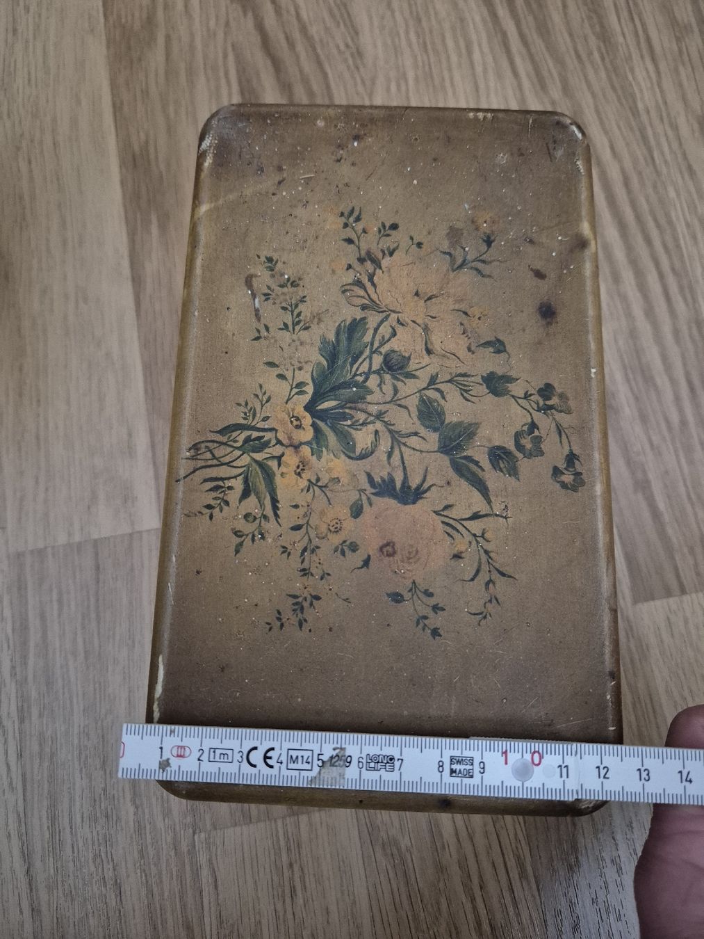 Barattoli: Vintage Keksdose Metalldose – Usato da Langenthal venduto da Polarisstern 3