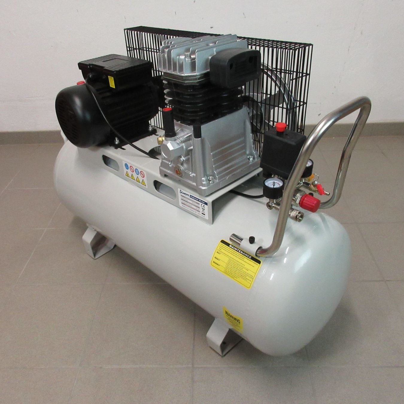Compressori: Schott Druckluft Kompressor 100l  2200W Druckluftkompressor – Nuovo (secondo la descrizione) da Baar venduto da Werkzeugzentrum 2