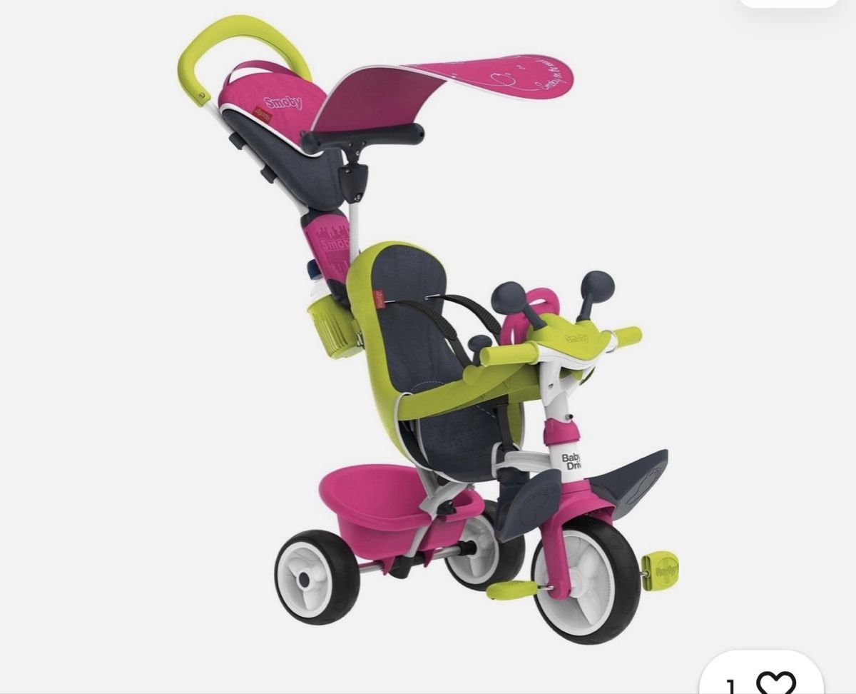 Smoby Veicoli per bambini: Smooby wachsendes dreirad velo – Usato da Ettingen venduto da B8183 6