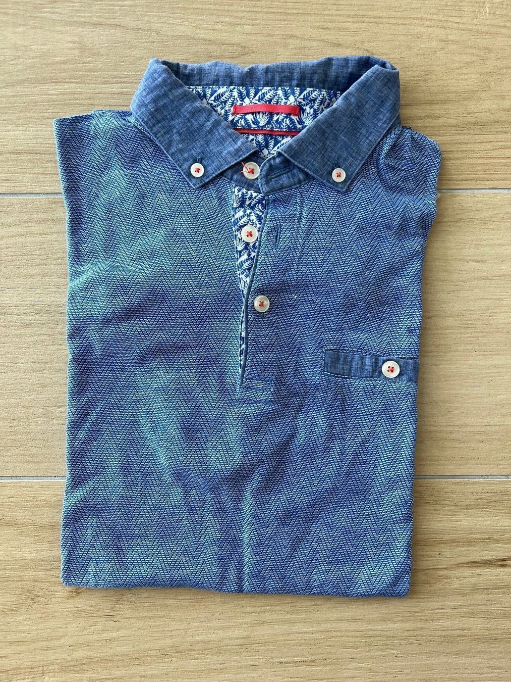 Magliette Polo: Polo TED BAKER bleu – Usato da La conversion venduto da Repio