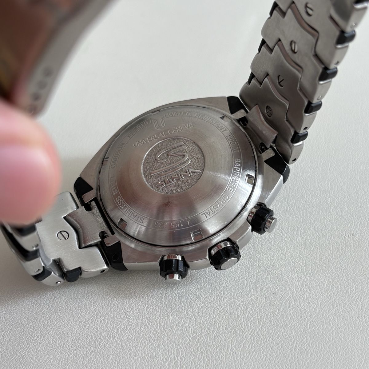 Universal Genève Orologi: Universal Geneve Automatic x Ayrton Senna – Usato da Winterthur venduto da LaBodega 6