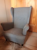 IKEA Strandmon Ohrensessel Kinder grau