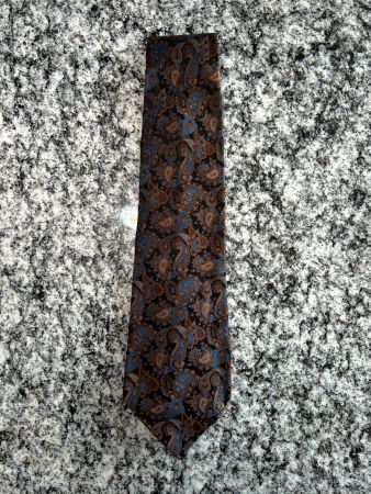Anselmo Dionisio Seidenkrawatte Paisley, Made in Italy