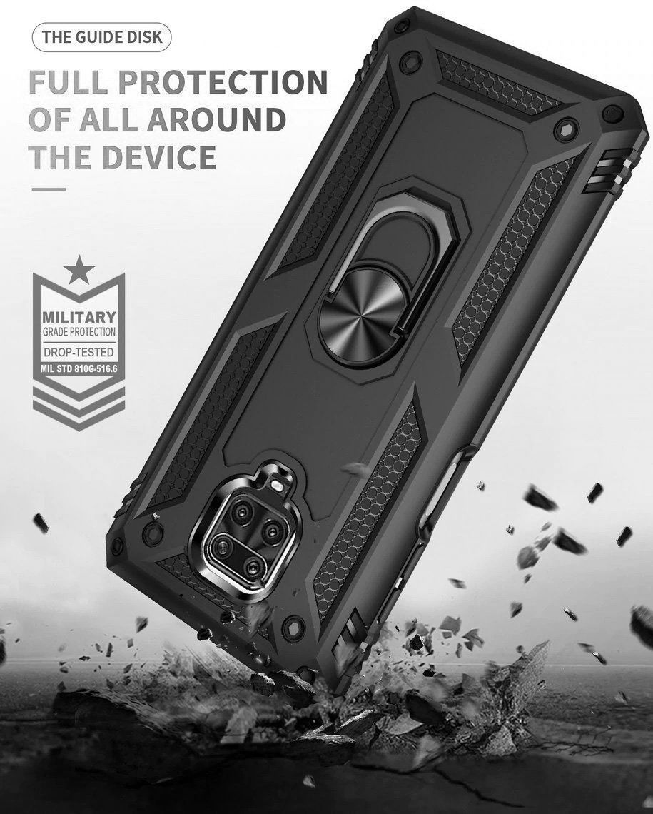 Cover & Protezioni schermo: Xiaomi Redmi Note 9 Pro Hülle Etui Ring Case Magnet Cover – Nuovo e nell'imballaggio originale da Volketswil venduto da coverandmore 7