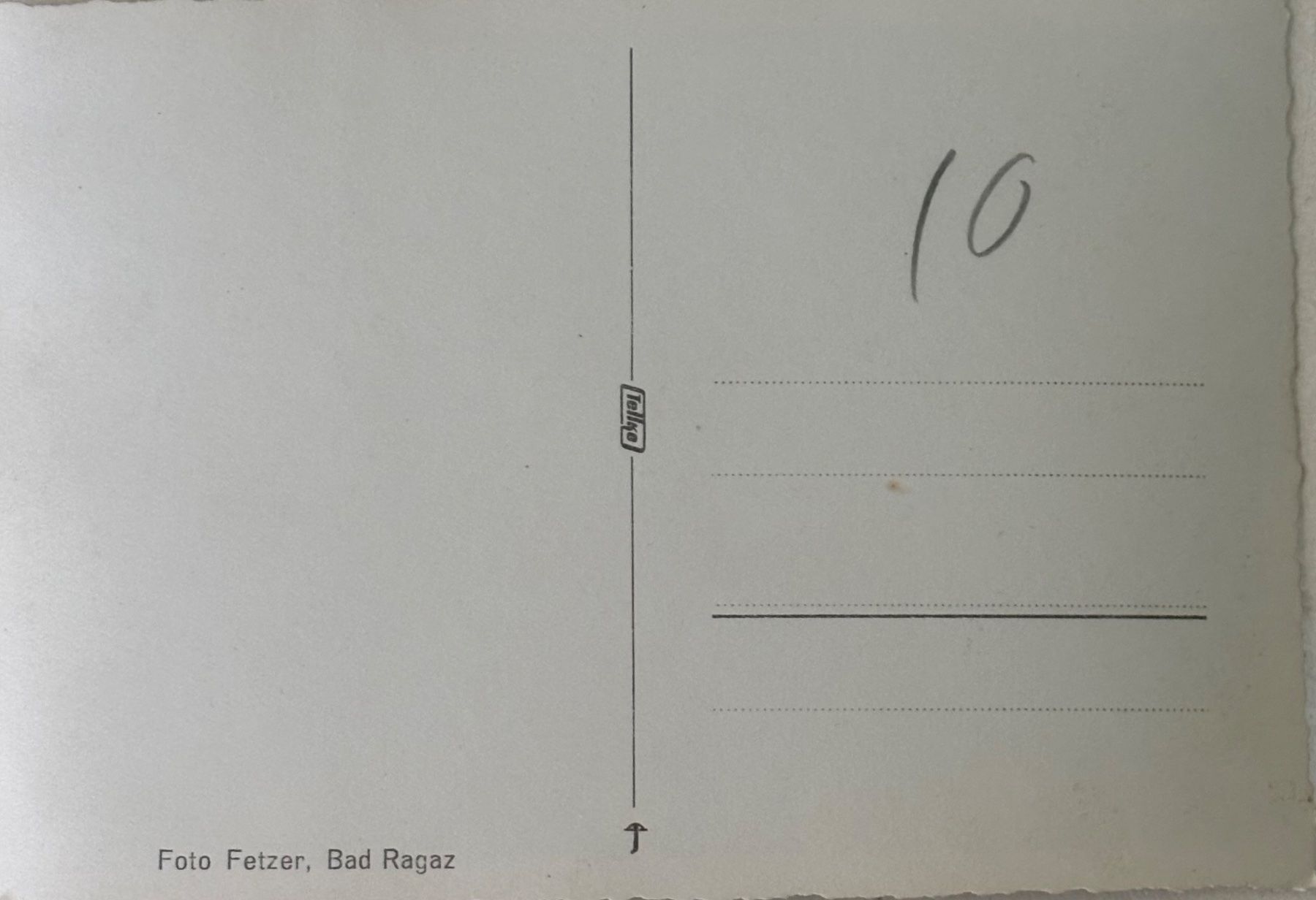Ansichtskarten: Foto Fetzer, Bad Ragaz, Arbeiter, Handwerker – Gebraucht aus Frauenfeld von Merk52 1