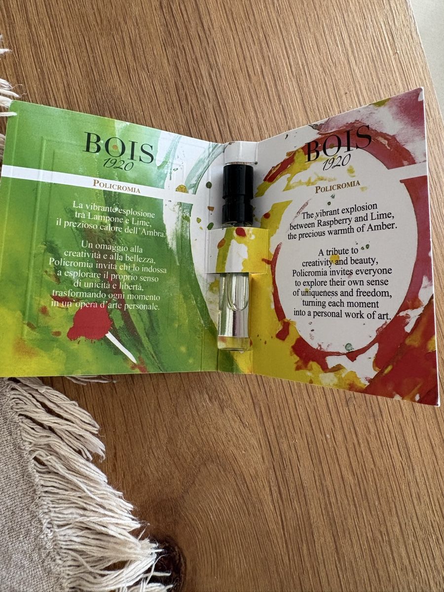 Parfums & Eau de Toilette: Bois 1920 Policromia Sample 2ml – Neuf (Voir description) à Vico Morcote par ladyandthetramp 1