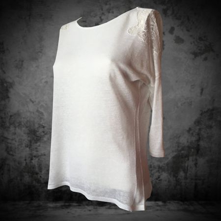 T-Shirt Massimo Dutti White Women XS