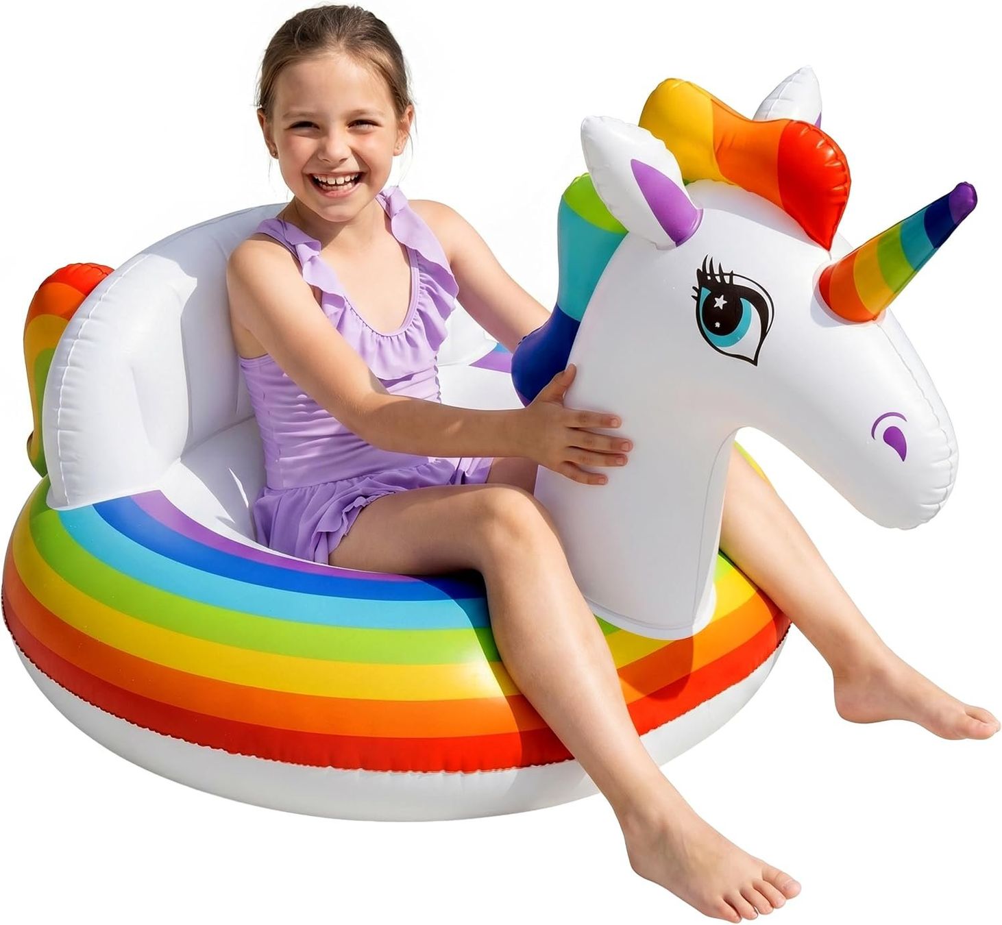 Bouées: Aufblasbares Einhorn Pool Float Schwimmtier – Neuf avec emballage d'origine à Suhr par SchnapperCH 1