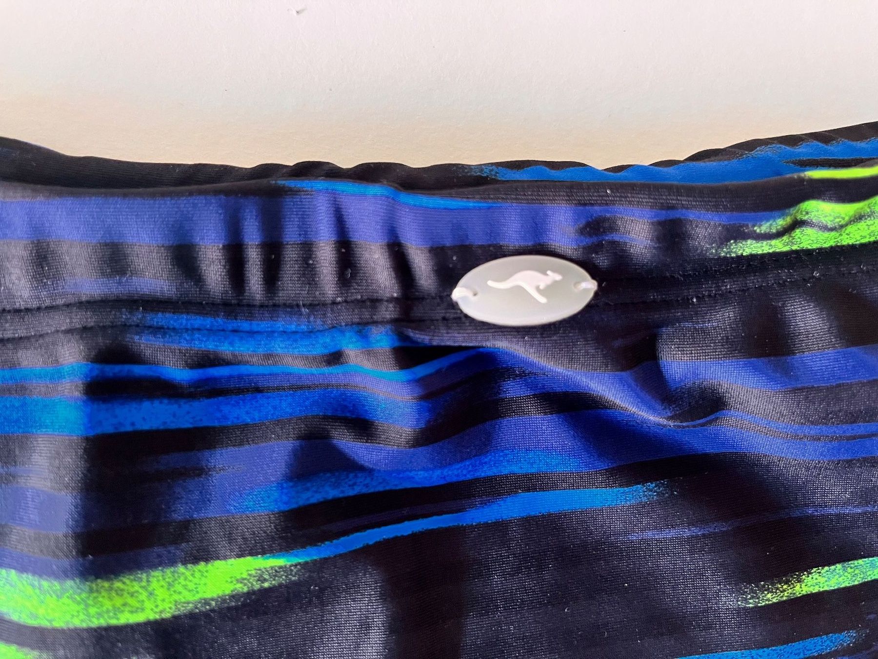 Costumi da bagno: KangaROOS, Badehose, Grösse S, Farbe Schwarz/Blau – Nuovo e nell'imballaggio originale da Rudolfstetten venduto da gst_g7xl 1