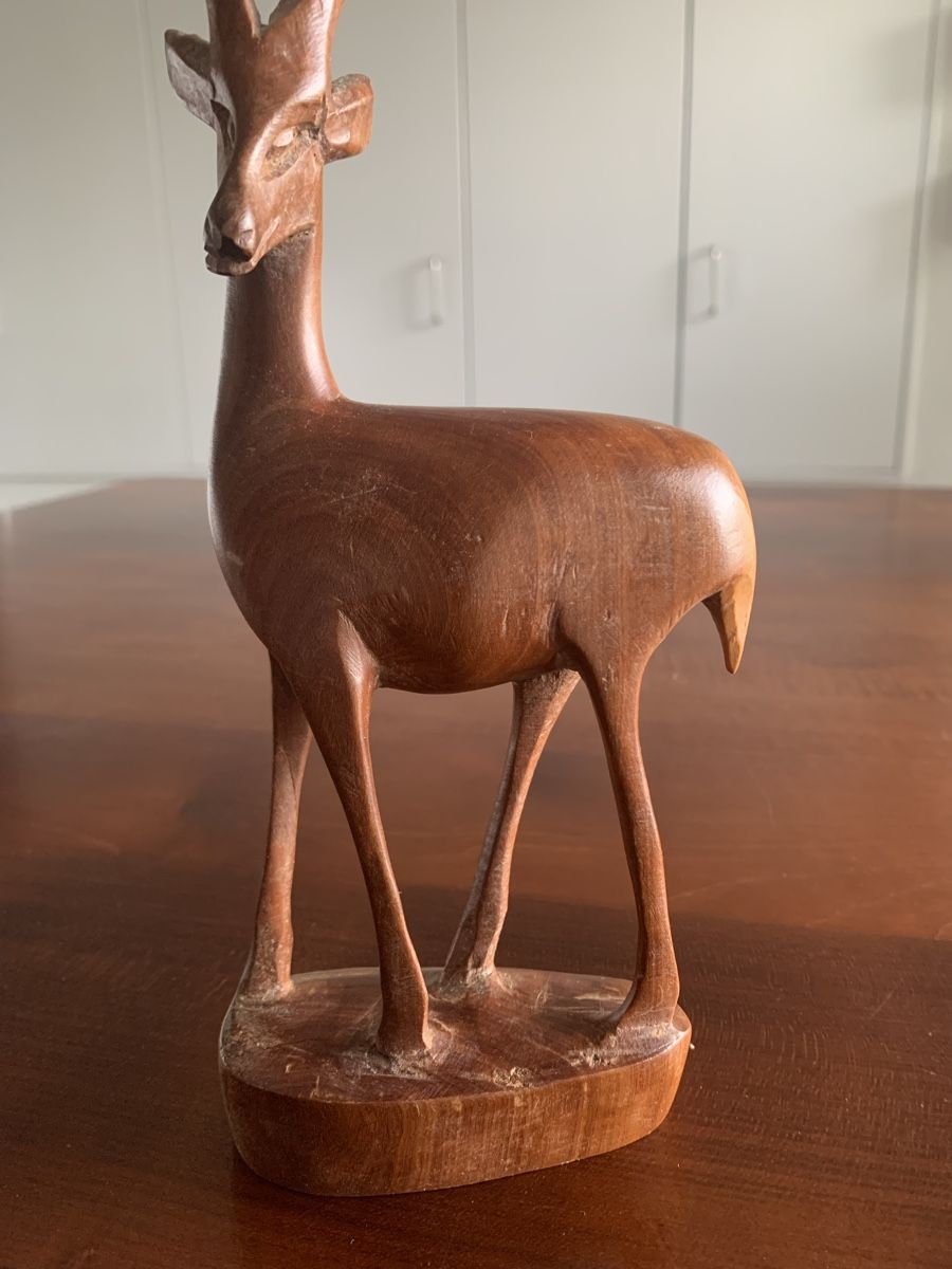 Statuette: Reh - Palisander-Holz – Usato da Bern venduto da Tresor1952 2