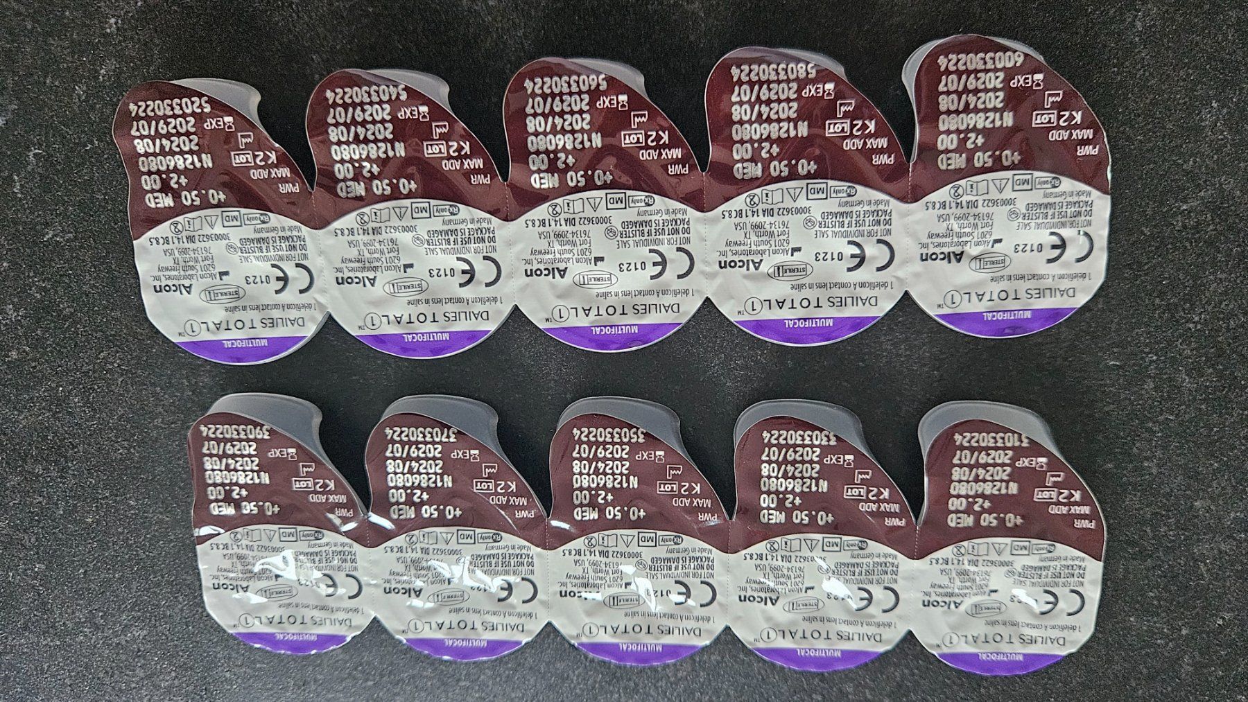 Kontaktlinsen: Dailies Total 1 Multifocal + 0.50 180 Stück – Neu und originalverpackt aus Fislisbach von kristinamuc 3