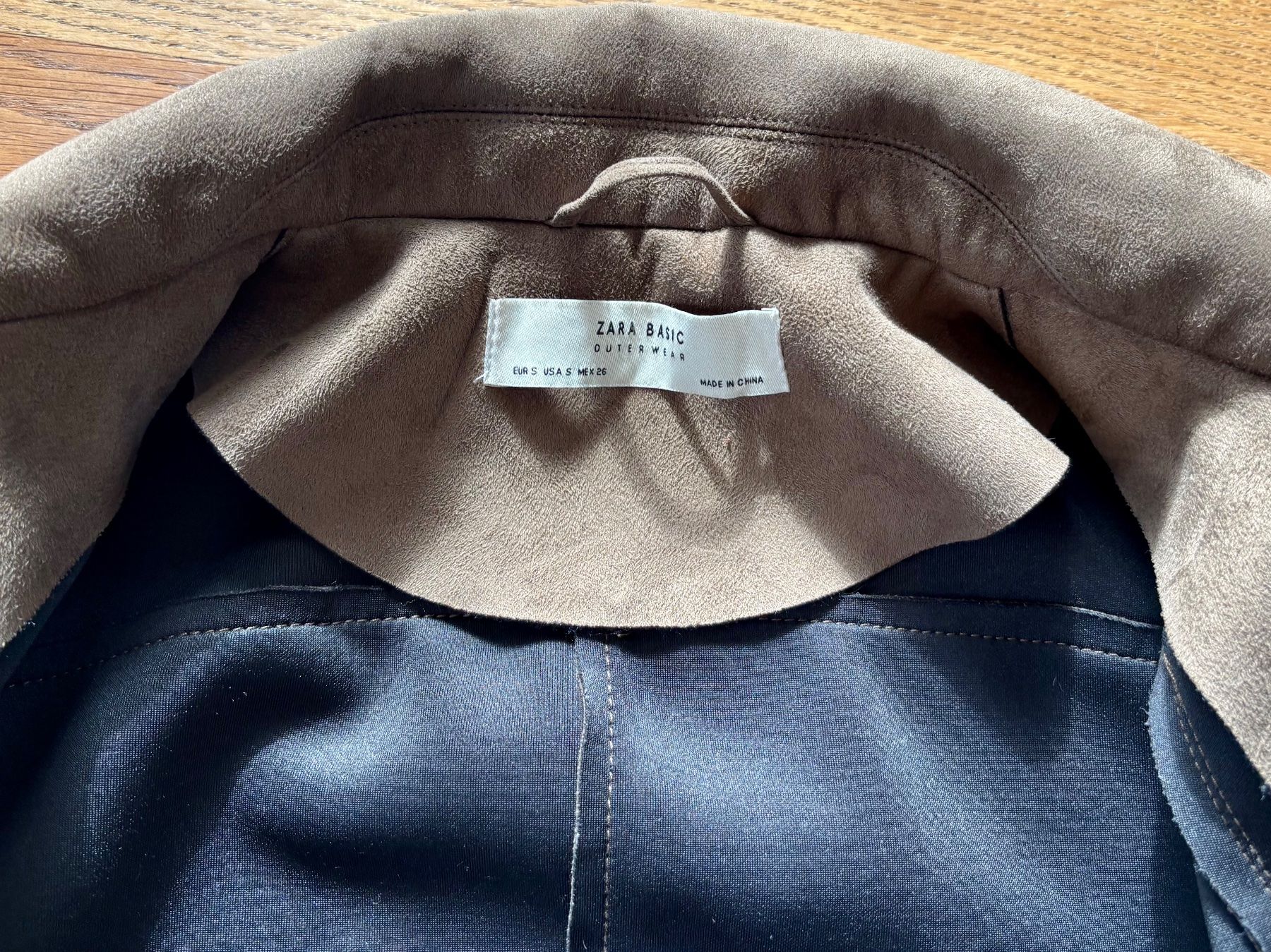 Zara Giacche: Wildlederjacke Damen – Usato da Einsiedeln venduto da chr_7gdr 2