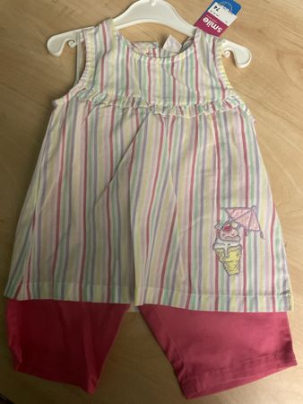 Sommerliches Set, Gr. 74, neu mit Etikett, Migros