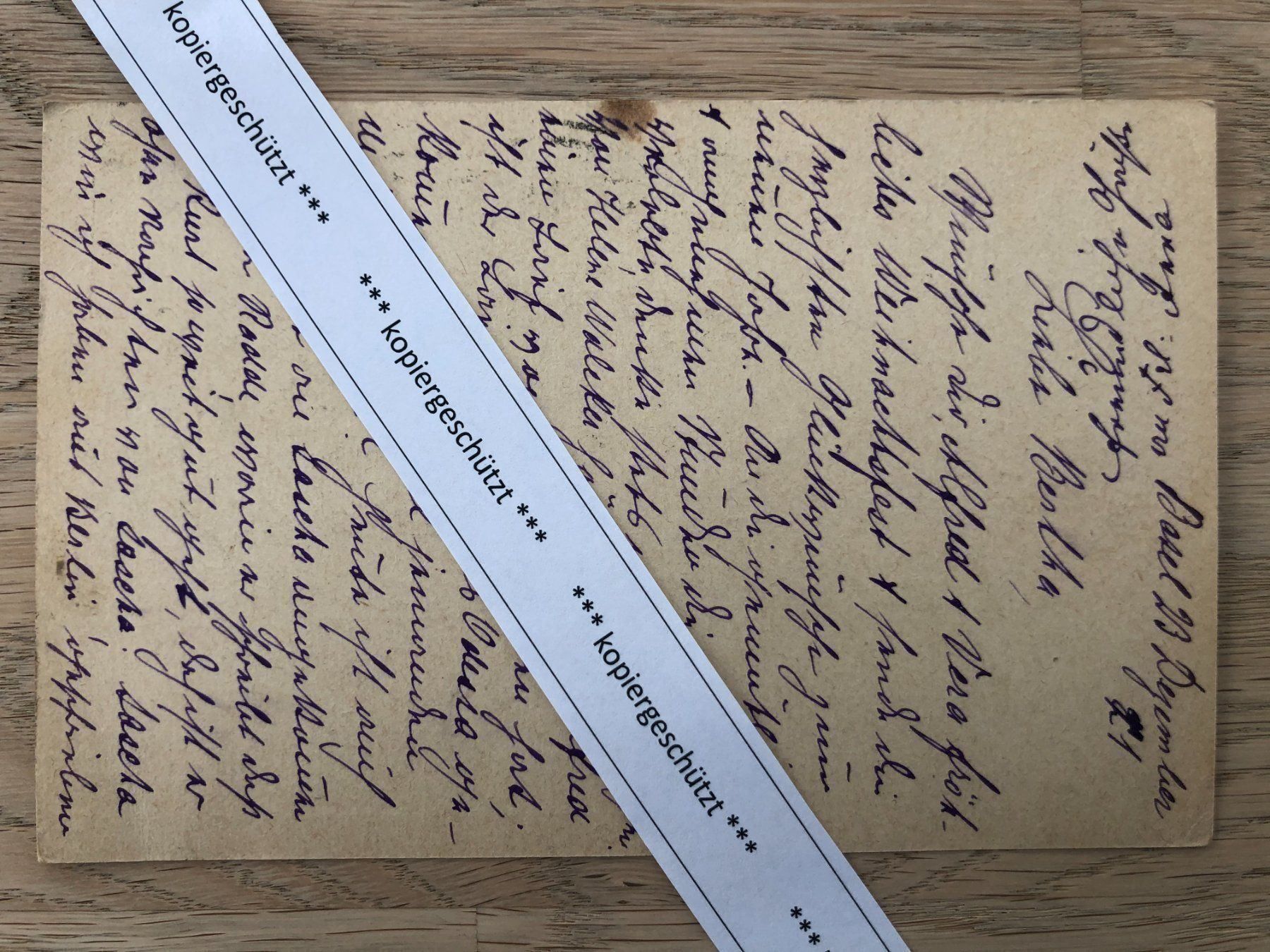 Cartoline postali: 26.12.1921 alte PK Basel - Deutschland – Usato da Hefenhofen venduto da Bierinder 1
