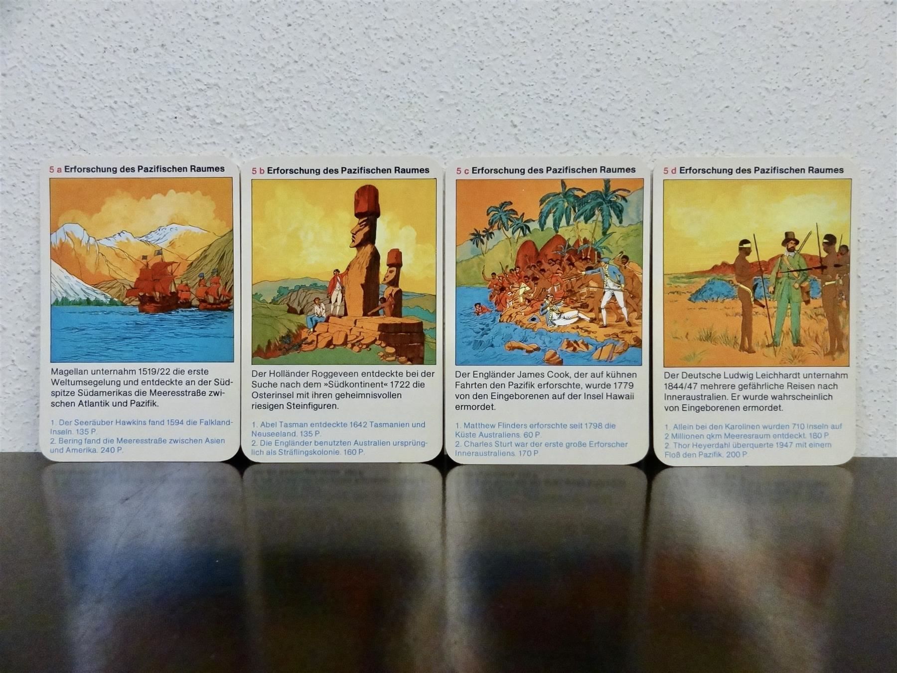 Ravensburger Giochi: schönes Quartett ENTDECKER UND EROBERER – Usato da Kerzers venduto da wisaundso 6