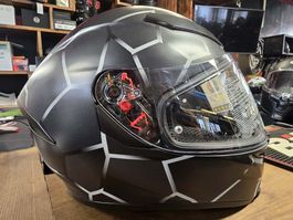 Casque AGV integral K-5 Vulcanum noir/gris