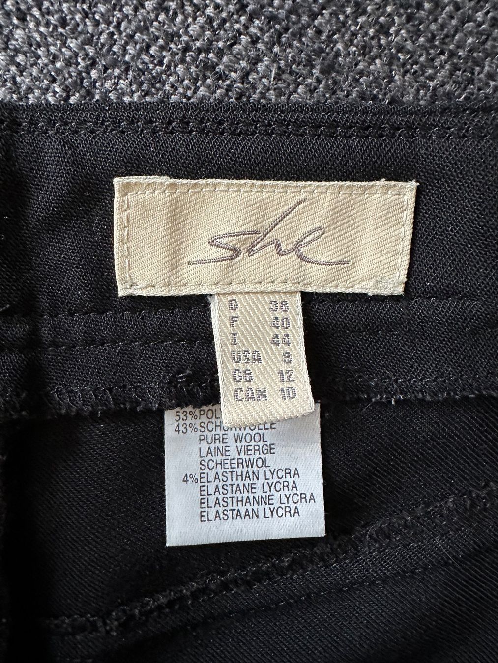 Pantaloni: Elegante Stoffhose SHE , Gr. 38 – Nuovo (secondo la descrizione) da Münsingen venduto da Sternsaphir64 3