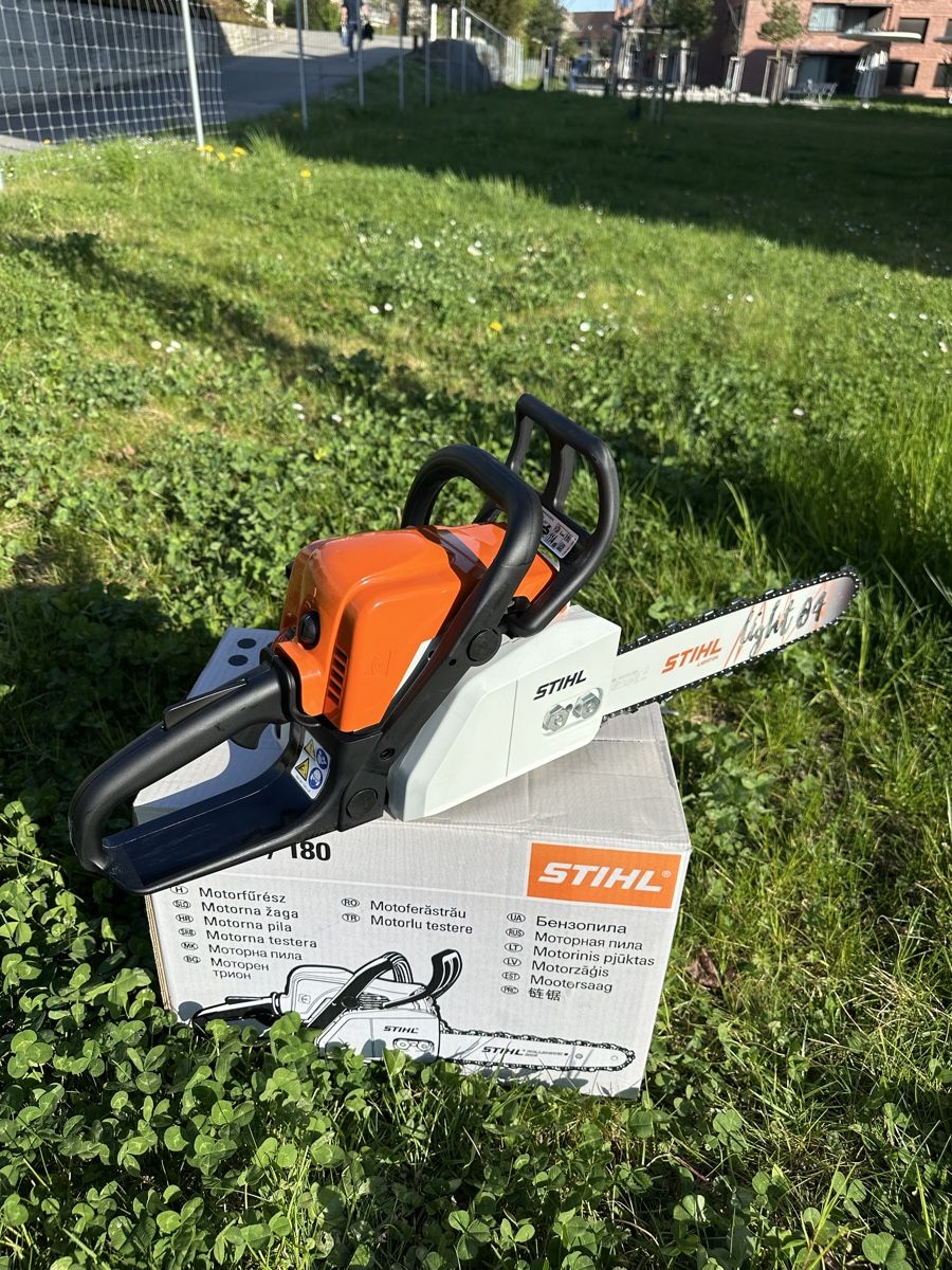 Stihl Seghe: Stihl MS 180. Ganz NEU. – Nuovo e nell'imballaggio originale da Regensdorf venduto da Dani.Al 4