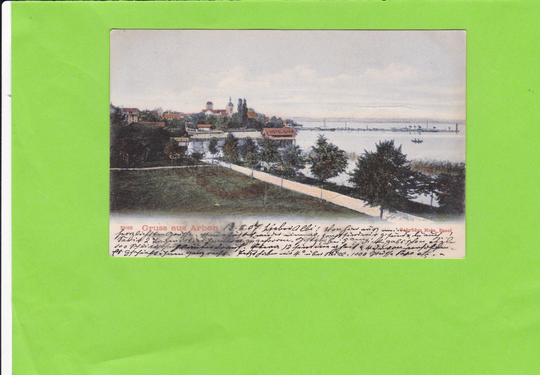 Cartoline postali: Gruss aus ARBON – Usato da St. Peterzell venduto da neckertal