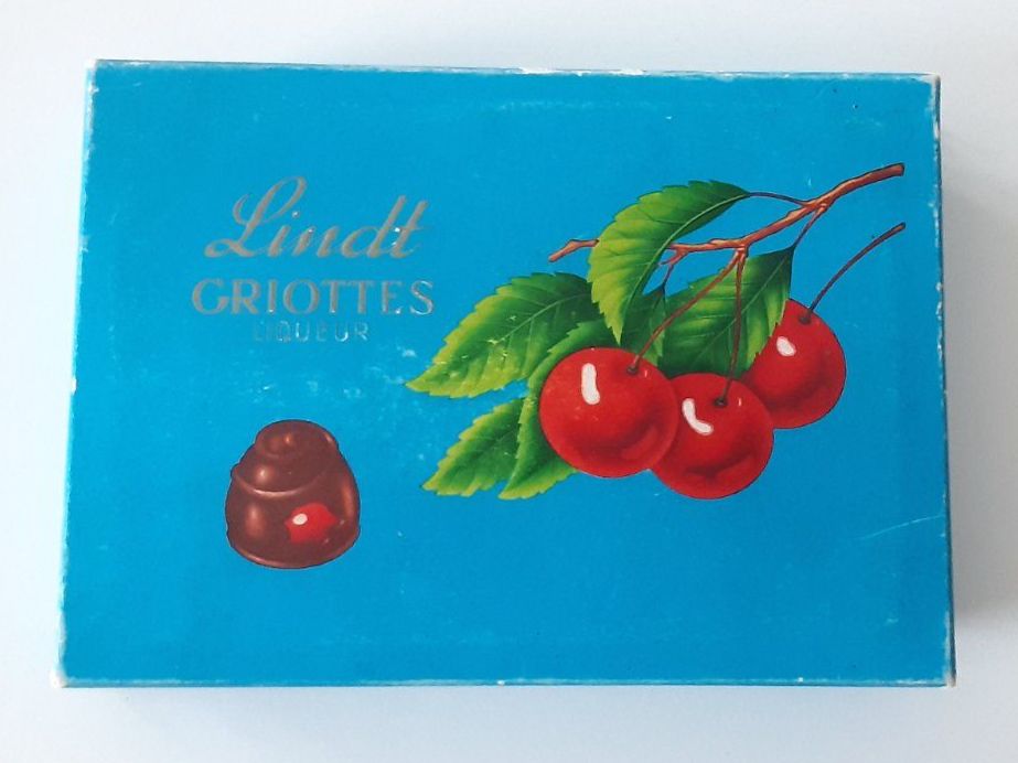 Dosen: Verpackung Lindt Griottes - Boîte Lindt Griottes – Gebraucht aus Savagnier von Marderuth 3