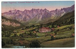 Kuranstalt Rietbad, gelaufen 1917