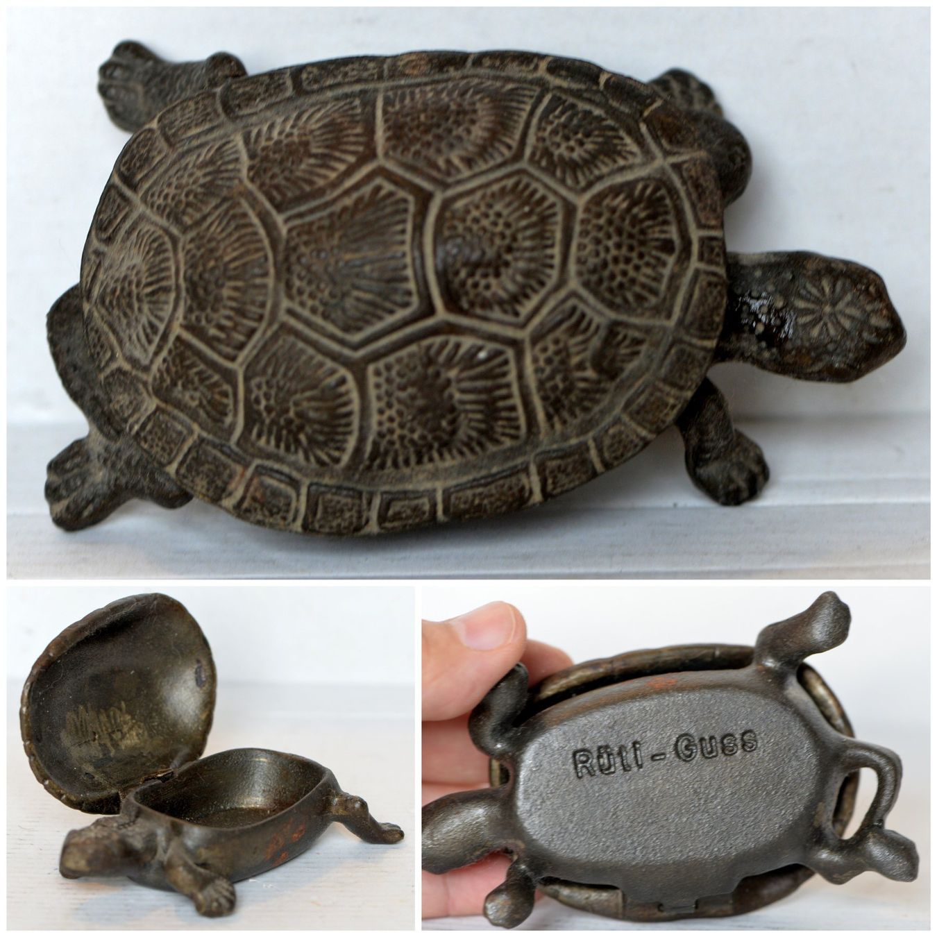 Statuette: Lot de trois animaux en métal – Usato da Neuchâtel venduto da Neuchatel 9