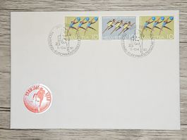 CL22 Enveloppe + Timbre Suisse 1980