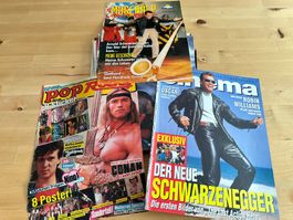 ARNOLD SCHWARZENEGGER TERMINATOR rare Berichte + Poster 80's