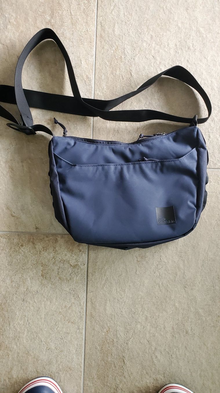 Jack Wolfskin Borse: Jack Wolfskin Tasche, blau – Nuovo (secondo la descrizione) da Interlaken venduto da mar_65xg