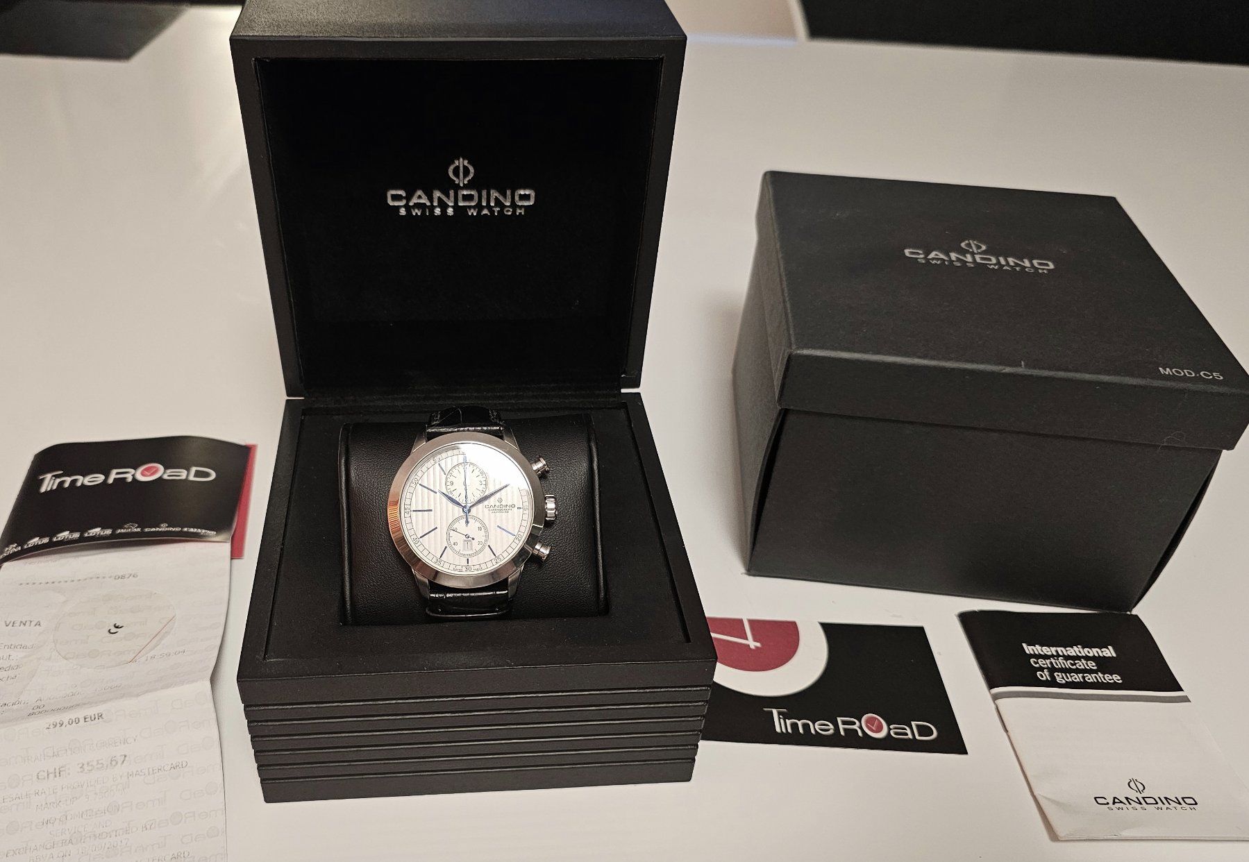 Orologi: GANDINO CHRONOGRAPH SAPHIRE 43mm – Usato da Winterthur venduto da Navitimer 2