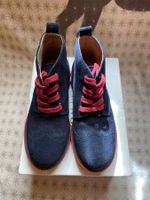 Bottines derby marine daim Cyrillus 32
