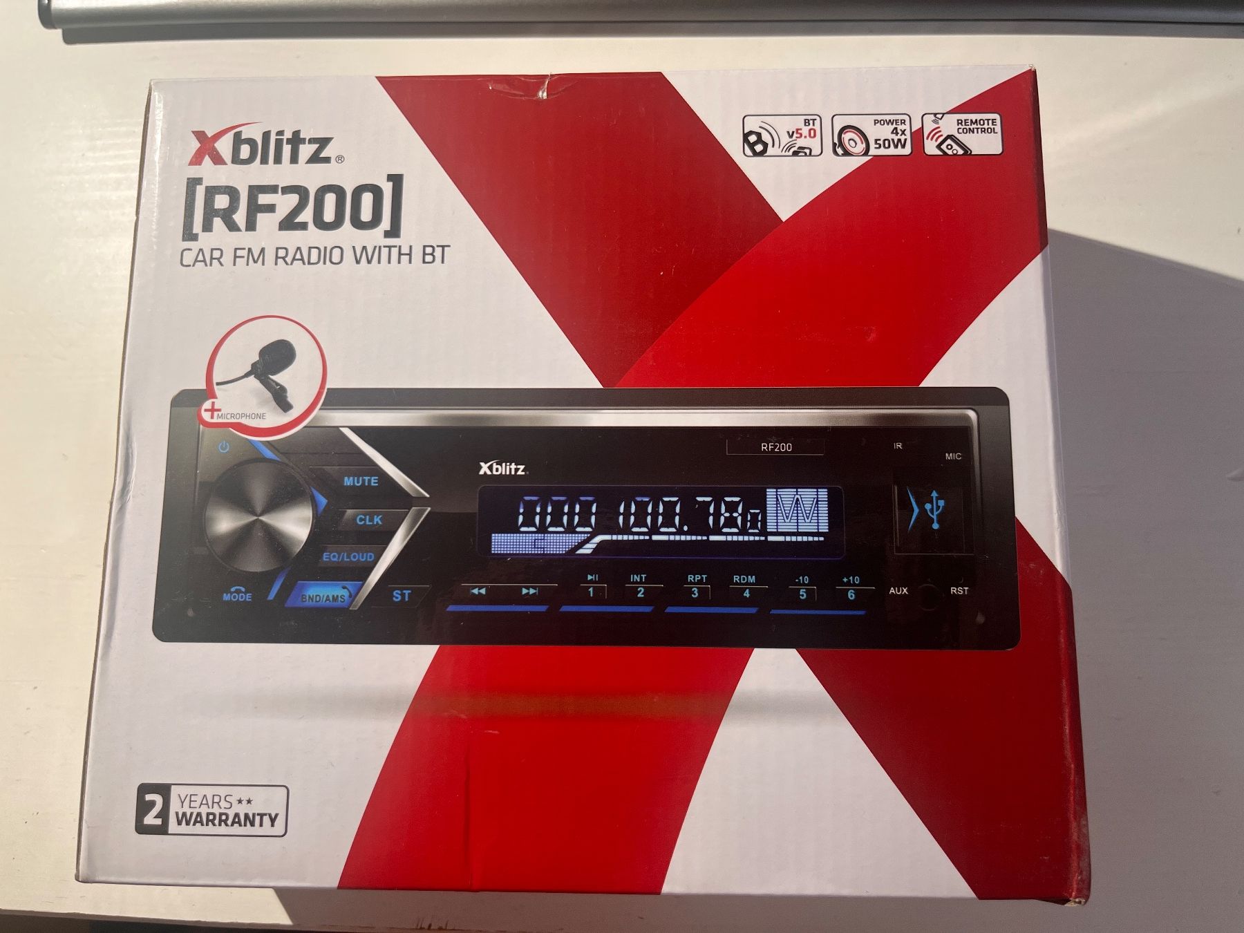 Radio: Autoradio XBlitz RF200 – Nuovo e nell'imballaggio originale da Morschach venduto da Chucky20