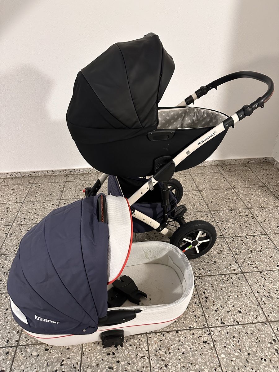 Carrozzine: Krausman Kombi-Kinderwagen – Usato da Bremgarten AG venduto da pri_rx6w