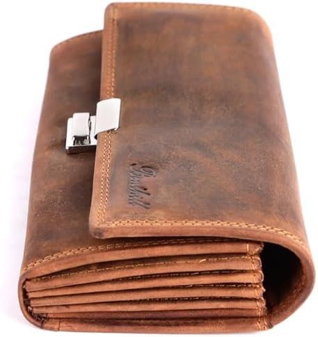 Brieftaschen: Kellner Geldbörse Leder Echtleder Kellnerportemonnaie RFID – Neu und originalverpackt aus Hundwil von pak_7zvn 5