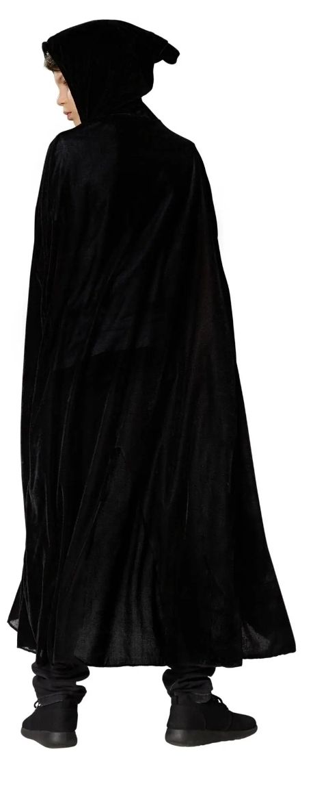 Costumi: Mystischer Samt Umhang schwarz 92 cm – Nuovo e nell'imballaggio originale da Rotkreuz venduto da Fasnachtsparadies 1