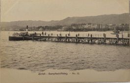 ZÜRICH - Dampfschiffsteg
