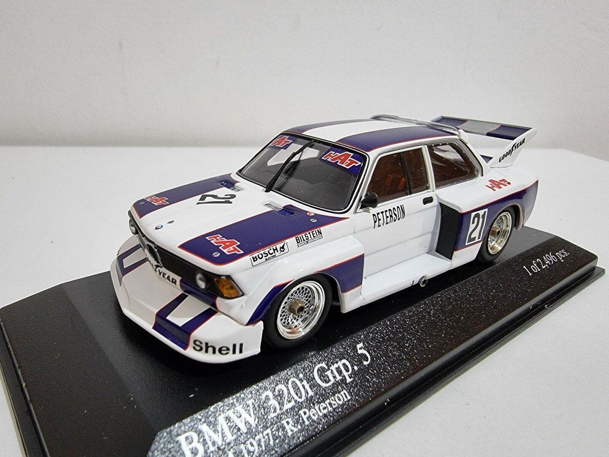 BMW Modellini d'auto: BMW 320i Grp.5 (DRM 1977) – Nuovo e nell'imballaggio originale da Flawil venduto da Imperiosud 2