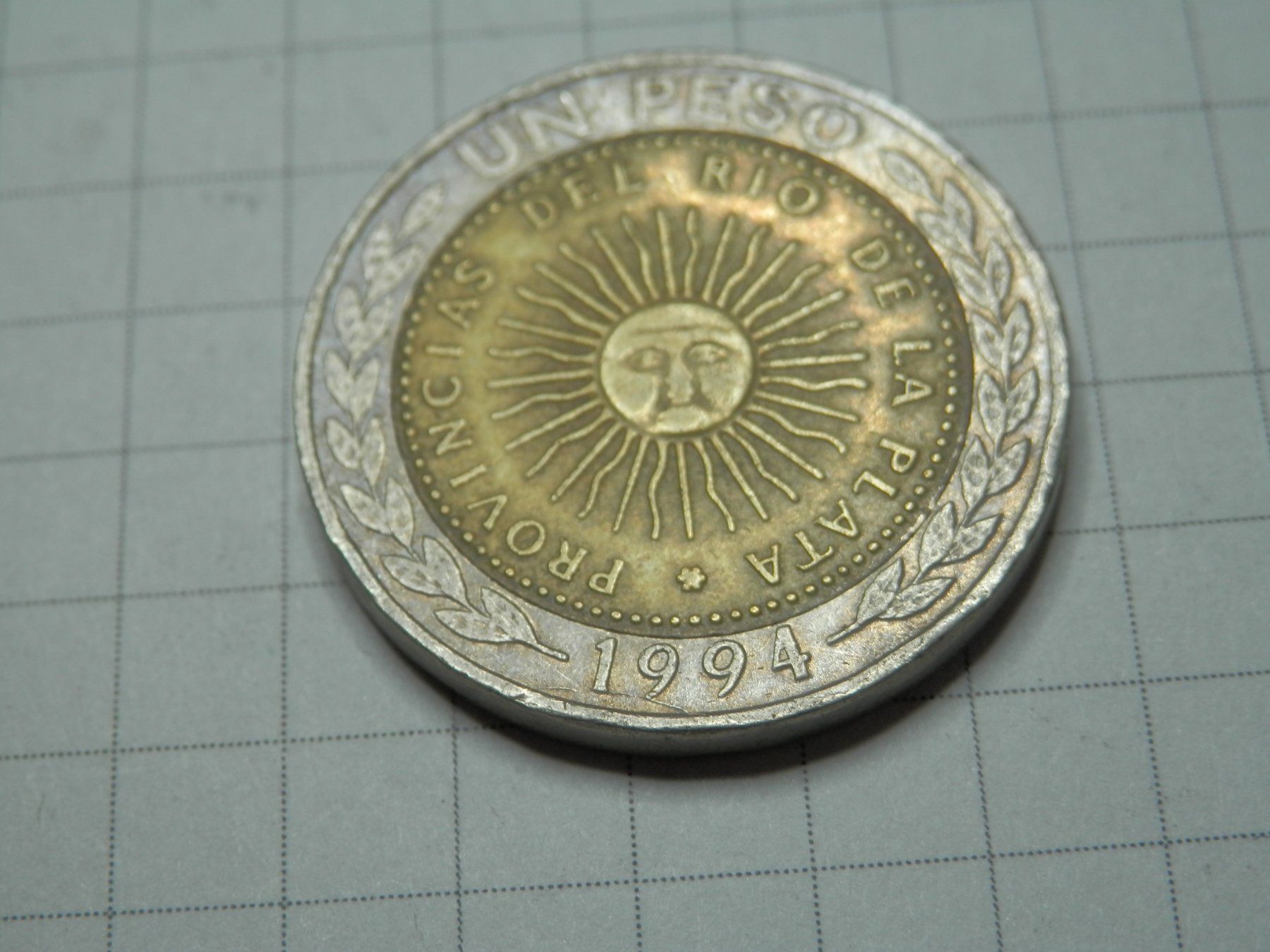 Tutti le monete: Argentinien  1 Peso, 1994 – Usato da Weiach venduto da weiach81